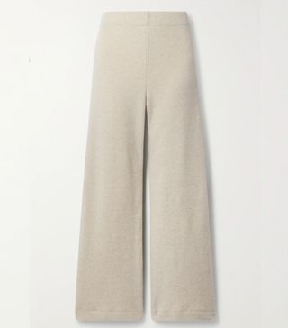Leset + Sienna Wool-Blend Wide-Leg Pants