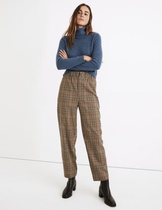 Madewell + Pull-On High-Rise Tapered Pants