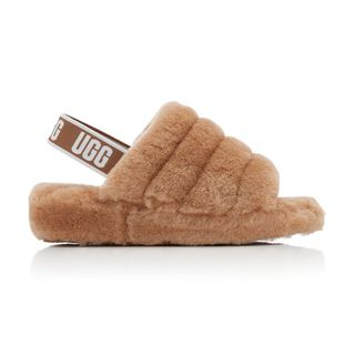 Ugg + Fluff Yeah Sheepskin Slide Sandals