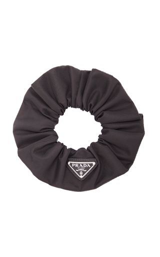 Prada + Logo-Detailed Nylon Hair Scrunchie