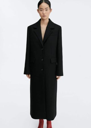 Mango + Structured Wool Coat