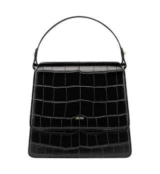 JW Pei + Top Handle Crossbody Bag Vegan Leather Removable Shoulder Strap Handbag