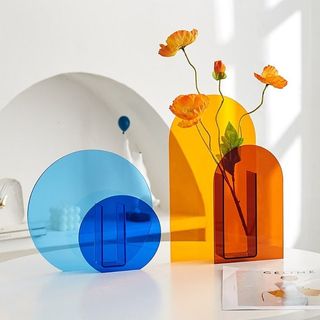 Etsy + Colorful Acrylic Vase