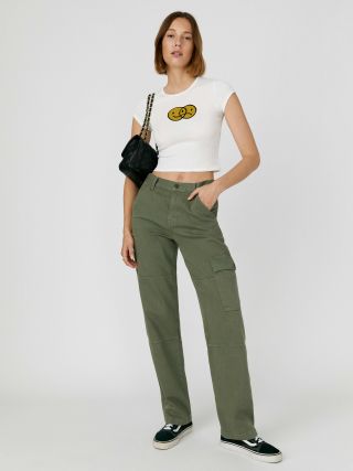 Reformation + Bailey High Rise Utility Pant