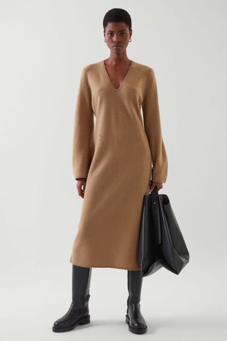 COS + Wool Midi Dress