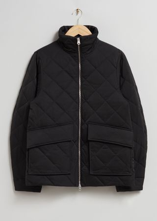 & Other Stories + Diamond-Quilted Jacket