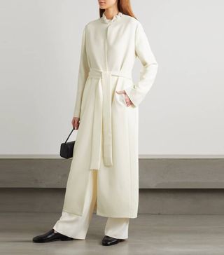The Row + Gail Belted Cady Coat