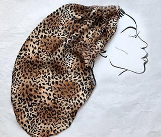 Good Girl Wraps + Brown Leopard Print