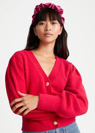 & Other Stories + Playful Button Knit Cardigan