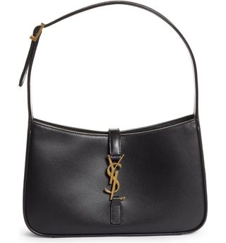 Yves Saint Laurent + Leather Shoulder Bag