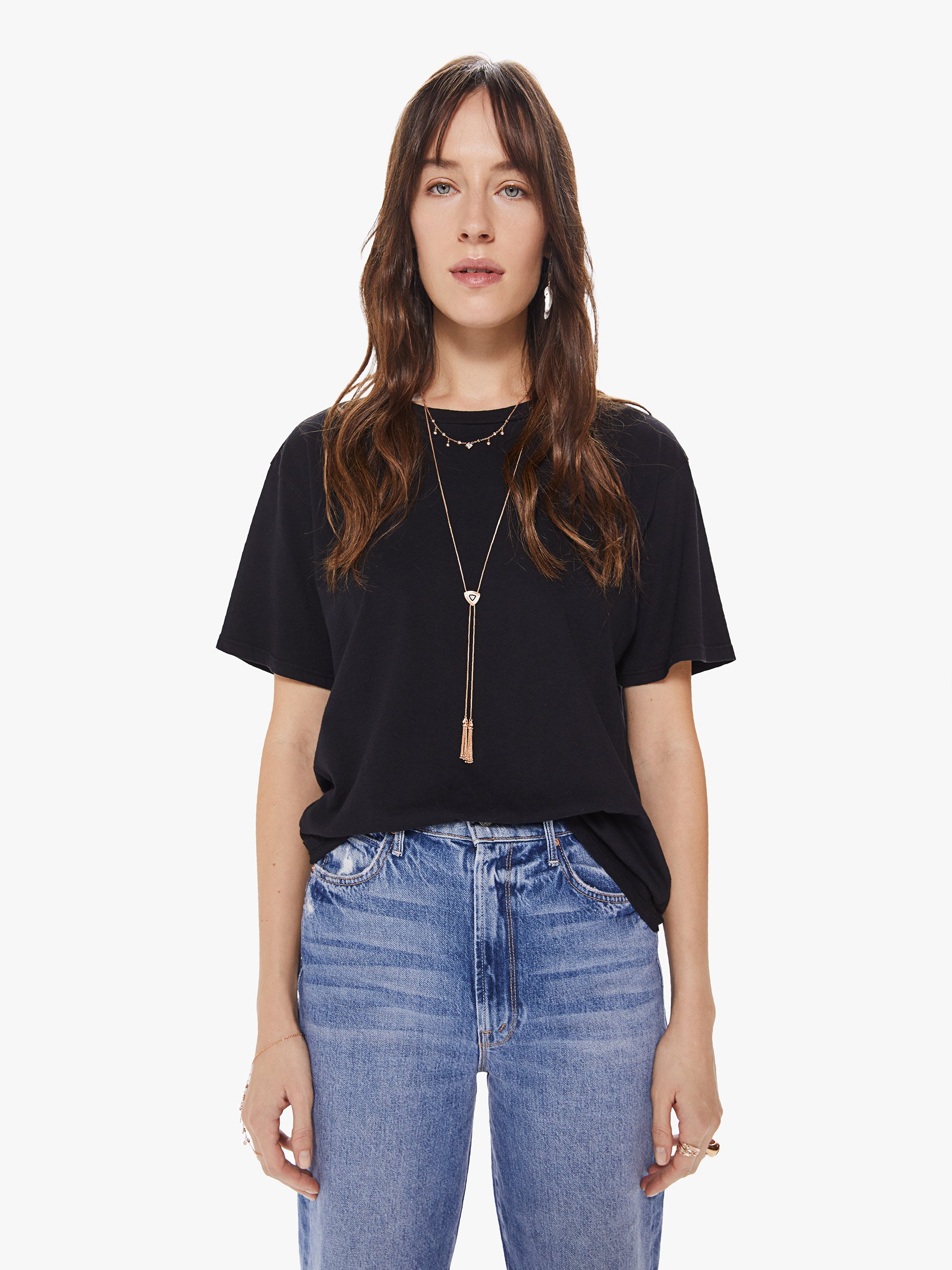 Mother Denim + The Rowdy in Black