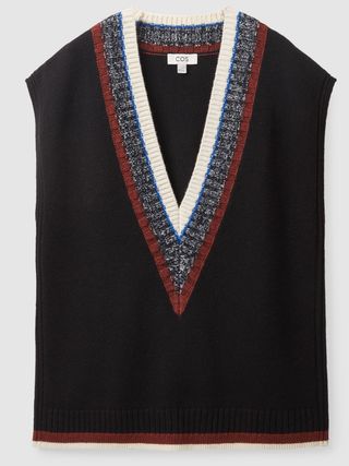 COS + Striped Knitted Vest