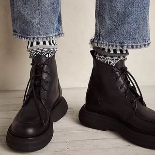 Free People + Mara Lace-Up Boots