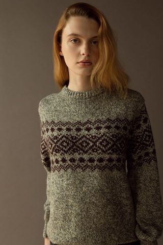 Urban Renewal + Vintage Printed Oversized Sweater