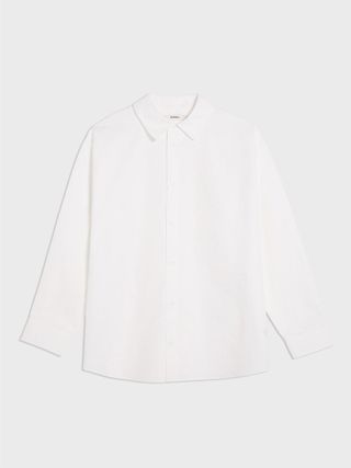 PANGAIA + Collared Shirt—off-White