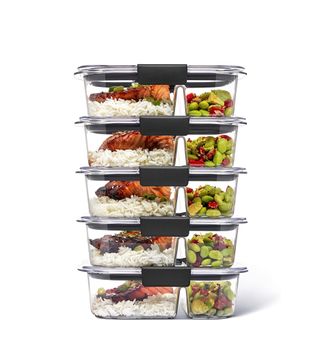 Rubbermaid + Brilliance Meal Prep Containers (5-Pack)
