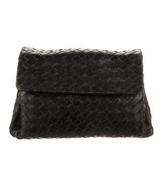 Bottega Veneta + Intrecciato Leather Cosmetic Case