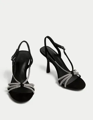 M&S Collection + Strappy Stiletto Heel Sandals