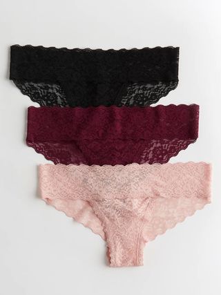 Gilly Hicks + Lace Cheeky 3-Pack