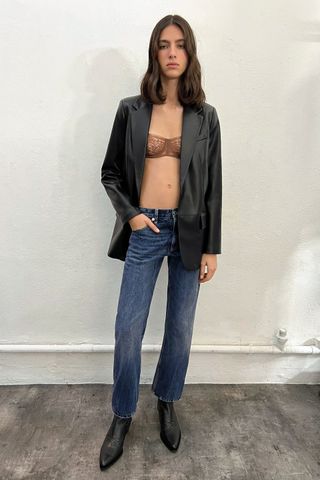 Zara + Straight Fit Jeans