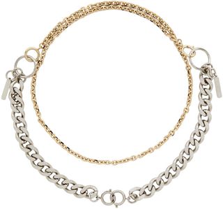 Justine Clenquet + Gold & Silver Denise Necklace