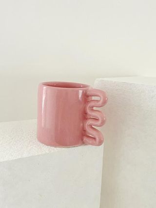 Studio Palu + Triple Wavy Mug in Pink