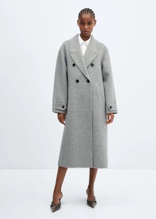 Mango + Oversize Wool Coat