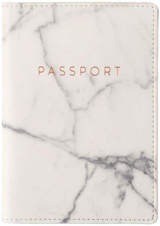 Eccolo + Passport Cover Case With Storage Pocket