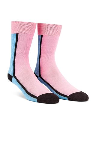 Ganni + Colorblock Socks
