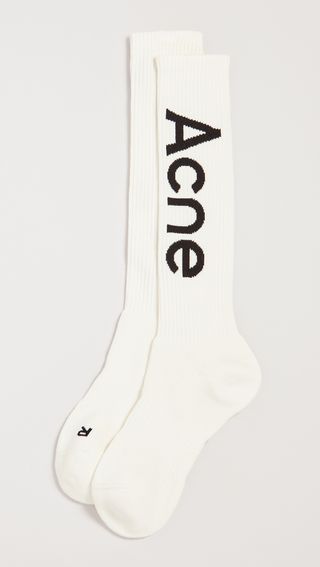 ACNE Studios + Branded Socks
