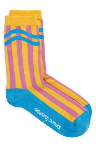 Paco Rabanne x Kimura Tsunehisa + Wavy Stripe Socks
