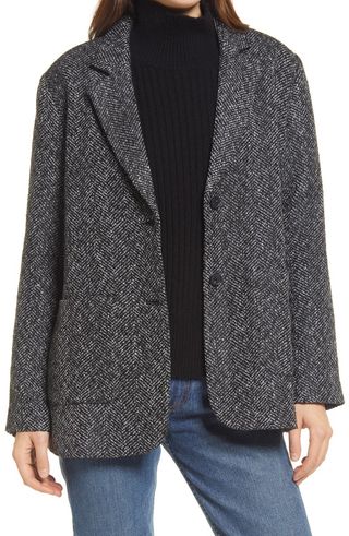 Treasure & Bond + Textured Blazer