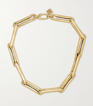 Lauren Rubinski + Extra Large 14-Karat Gold Necklace