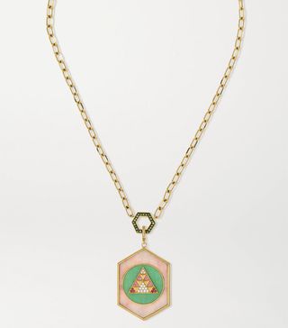 Harwell Godfrey + 18-karat Gold Multi-Stone Necklace