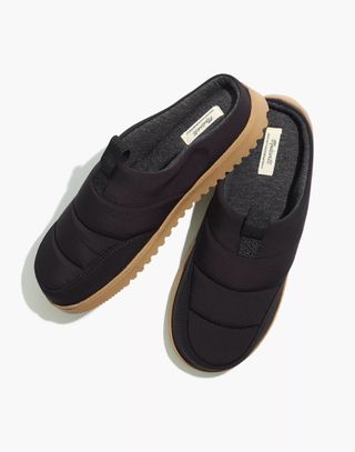 Madewell + The Allweek Slipper in Quilted Recycled Nylon