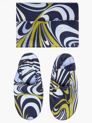 Pucci + Swirl-Print Slippers