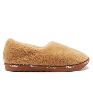 Chloé + Woody Shearling Slippers