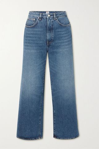 Totême + Cropped Organic Jeans