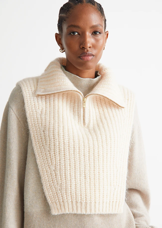 
Other Stories + Polo-Neck Knit Collar