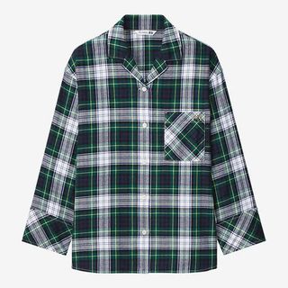 JW Anderson x Uniqlo + Flannel Long-Sleeve Shirt
