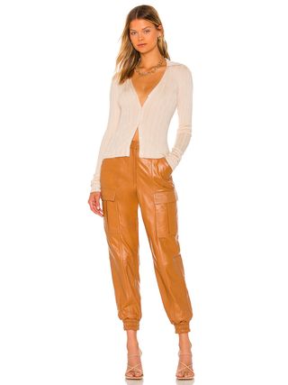 Cinq A Sept + Skinny Kelly Leather Pants