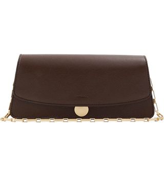 Who What Wear + Kaia Shoulder Bag in Espresso