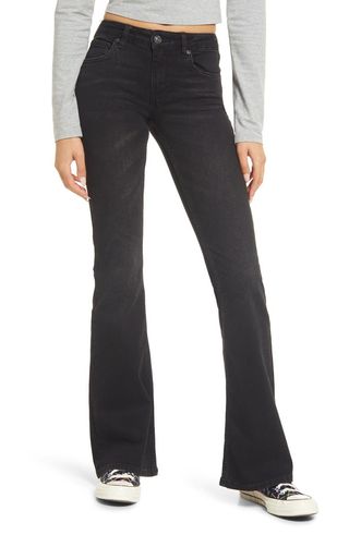 BDG + Low Rise Flare Stretch Jeans