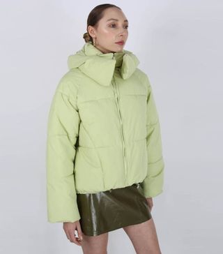 Glassworks London + Thick Hooded Puffer Jacket