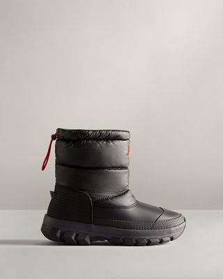 Hunter + Insulated Short Snow Boots