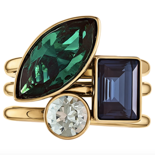 Swarovski + Beautiful Earth by Susan Rockefeller Ring Set