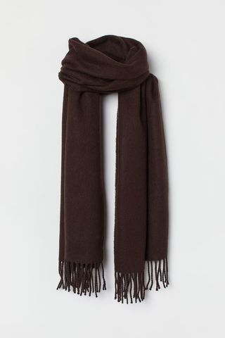 H&M + Scarf With Fringe