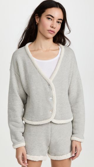 Donni + French Terry Cardigan