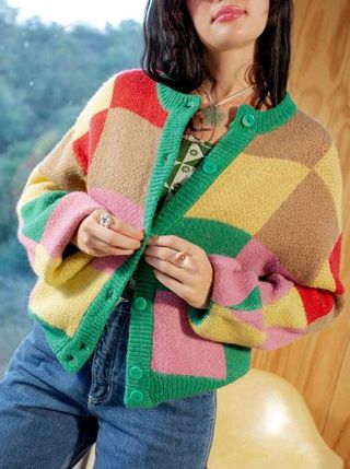 Lisa Says Gah + Lauda Cardi in Disco Check