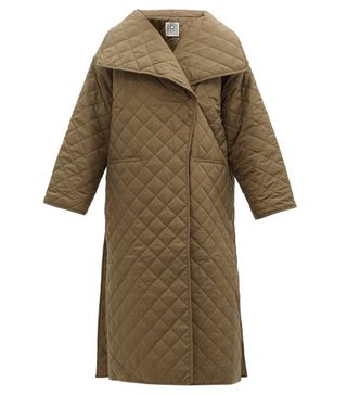 Totême + Signature Quilted Technical-Shell Coat